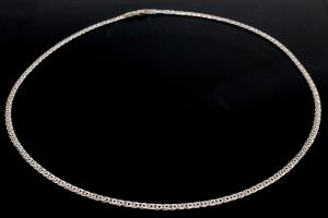 Fantasie-Collierkette mit Karabiner 925/- Silber