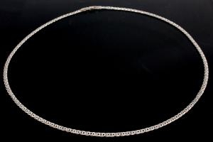 Fantasie-Collierkette mit Karabiner 925/- Silber